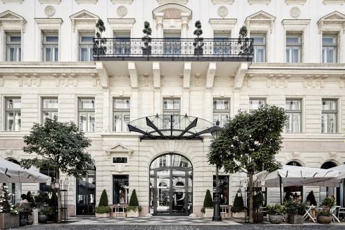 Main Entrance of Aria Hotel Budapest
