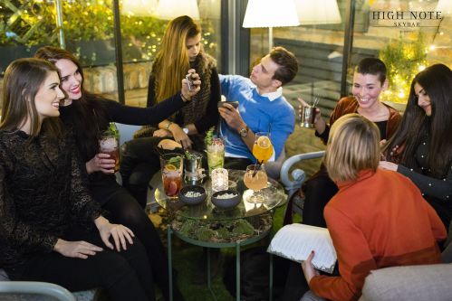 Bring your friends to High Note SkyBar 